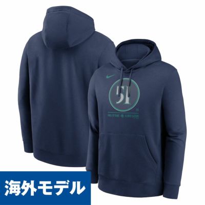 MLB イチロー マリナーズ パーカー 2025 アメリカ野球 殿堂入り Hall of Fame Club Freece フーディー ナイキ/Nike ネイビー