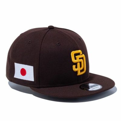 MLB パドレス キャップ 【国内版】Japan Flag 日の丸 9FIFTY Snapback Hat ニューエラ/New Era ブラウン【nejp】