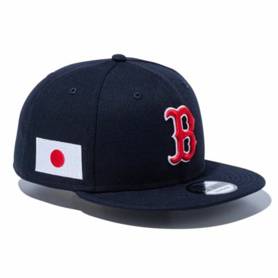 MLB レッドソックス キャップ 【国内版】Japan Flag 日の丸 9FIFTY Snapback Hat ニューエラ/New Era ネイビー【nejp】