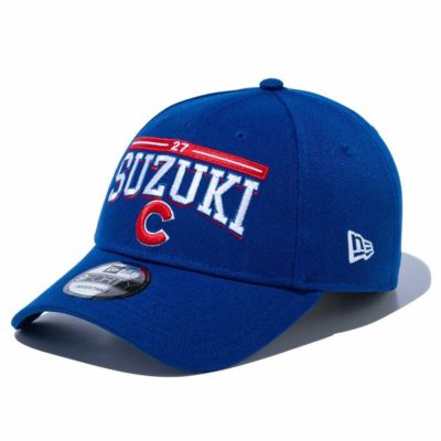 MLB 鈴木誠也 カブス キャップ 【国内版】ネーム＆ナンバー 9FORTY Adjustable Hat ニューエラ/New Era Light Royal【nejp】