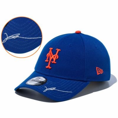 MLB 千賀滉大 メッツ キャップ 【国内版】サイン刺繍 シグネイチャー 9FORTY Adjustable Hat ニューエラ/New Era ライトロイヤル【nejp】