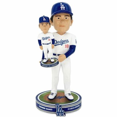 MLB 山本由伸 ドジャース フィギュア 【112個限定】Bobble Dubblz Bobblehead ボブルヘッド FOCO