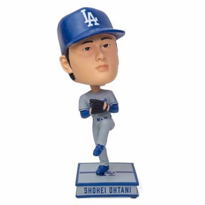 MLB 大谷翔平 ドジャース フィギュア 【10000個限定】9.5 Away Bighead Bobblehead ビッグヘッド ボブルヘッド FOCO グレー