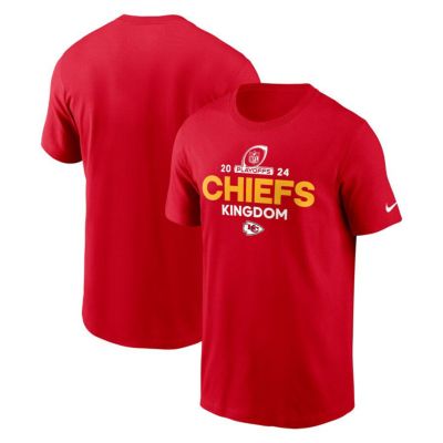 NFL チーフス Tシャツ NFL プレーオフ 2024 Playoffs T-Shirt ナイキ/Nike レッド