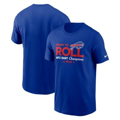 NFL ビルズ Tシャツ 2024 AFC 東地区 ディビジョン優勝記念 ロッカールーム Trophy Collection T-Shirt ナイキ/Nike ロイヤル