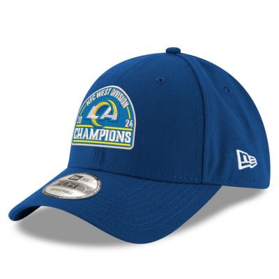 NFL ラムズ キャップ 2024 NFC 西地区 ディビジョン優勝記念 9FORTY Adjustable Hat ニューエラ/New Era ロイヤル