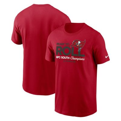 NFL バッカニアーズ Tシャツ 2024 NFC 南地区 ディビジョン優勝記念 ロッカールーム Trophy Collection T-Shirt ナイキ/Nike レッド