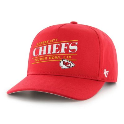 NFL チーフス キャップ 第59回スーパーボウル 進出 Hitch Adjustable Hat 47Brand レッド