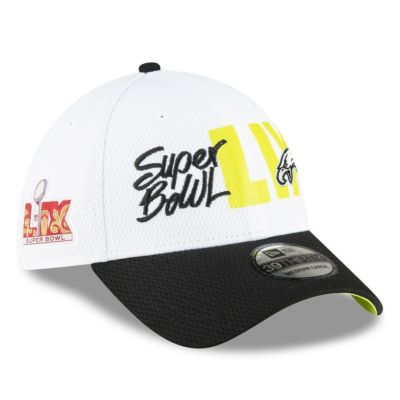 NFL イーグルス キャップ 第59回スーパーボウル 進出 39THIRTY Flex Hat ニューエラ/New Era ホワイト ブラック