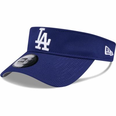 MLB ドジャース サンバイザー 【海外版】2025 スプリングトレーニング キャップTeam Adjustable Visor ニューエラ/New Era ロイヤル