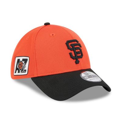 MLB サンフランシスコ・ジャイアンツ キャップ 【海外版】2025 スプリングトレーニング 39THIRTY Flex ニューエラ/New Era オレンジ