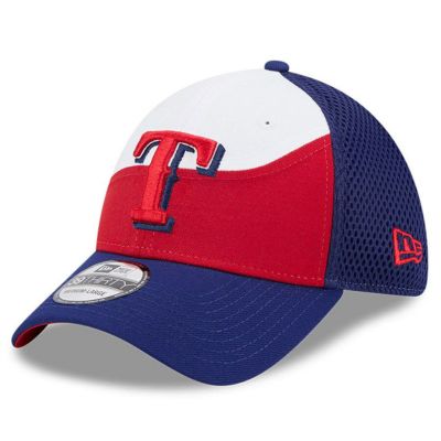 MLB レンジャーズ キャップ 【海外版】2025 スプリングトレーニング 39THIRTY Flex ニューエラ/New Era レッド ロイヤル