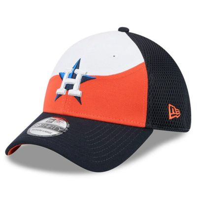 MLB アストロズ キャップ 【海外版】2025 スプリングトレーニング 39THIRTY Flex ニューエラ/New Era オレンジ ネイビー