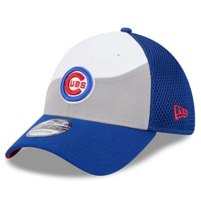 MLB カブス キャップ 【海外版】2025 スプリングトレーニング 39THIRTY Flex ニューエラ/New Era グレー ブルー