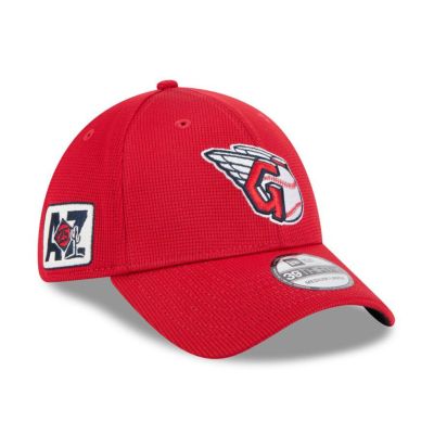 MLB ガーディアンズ キャップ 【海外版】2025 スプリングトレーニング 39THIRTY Flex ニューエラ/New Era レッド