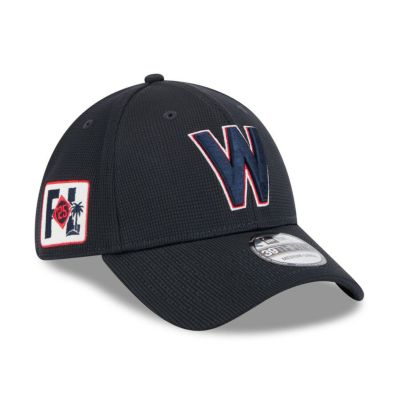 MLB ナショナルズ キャップ 【海外版】2025 スプリングトレーニング 39THIRTY Flex ニューエラ/New Era ネイビー