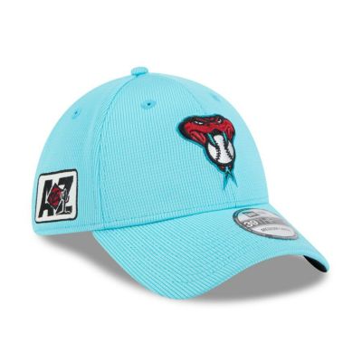 MLB ダイヤモンドバックス キャップ 【海外版】2025 スプリングトレーニング 39THIRTY Flex ニューエラ/New Era ティール