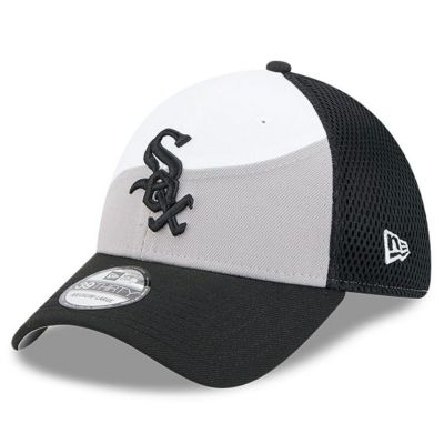 MLB ホワイトソックス キャップ 【海外版】2025 スプリングトレーニング 39THIRTY Flex ニューエラ/New Era グレー ブラック