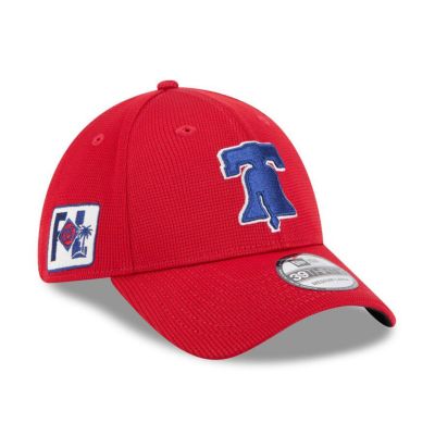 MLB フィリーズ キャップ 【海外版】2025 スプリングトレーニング 39THIRTY Flex ニューエラ/New Era レッド