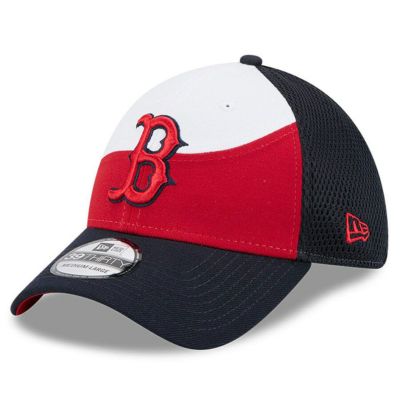 MLB レッドソックス キャップ 【海外版】2025 スプリングトレーニング 39THIRTY Flex ニューエラ/New Era ネイビー
