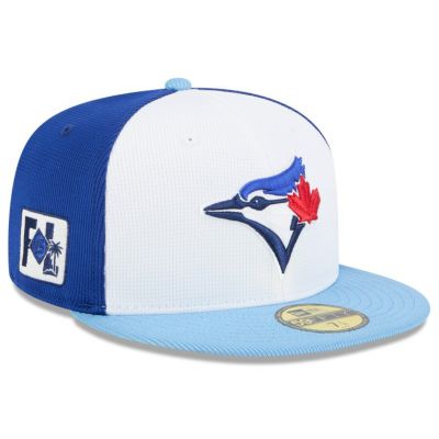 MLB ブルージェイズ キャップ 【海外版】2025 スプリングトレーニング 59FIFTY Fitted ニューエラ/New Era ロイヤル パウダーブルー