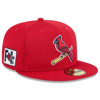 MLB カージナルス キャップ 【海外版】2025 スプリングトレーニング 59FIFTY Fitted ニューエラ/New Era レッド