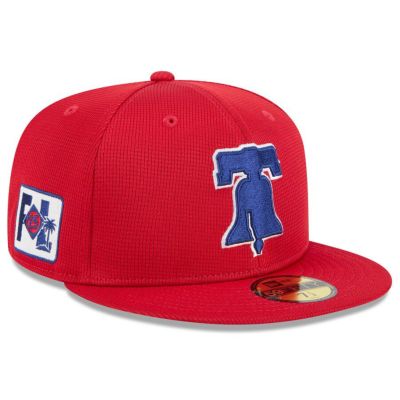 MLB フィリーズ キャップ 【海外版】2025 スプリングトレーニング 59FIFTY Fitted ニューエラ/New Era レッド