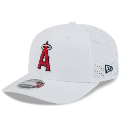 MLB エンゼルス キャップ 【海外版】2025 スプリングトレーニング 9SEVENTY COOLERA メッシュ ニューエラ/New Era ホワイト