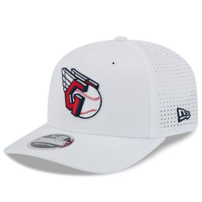 MLB ガーディアンズ キャップ 【海外版】2025 スプリングトレーニング 9SEVENTY COOLERA メッシュ ニューエラ/New Era ホワイト