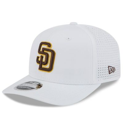 MLB パドレス キャップ 【海外版】2025 スプリングトレーニング 9SEVENTY COOLERA メッシュ ニューエラ/New Era ホワイト