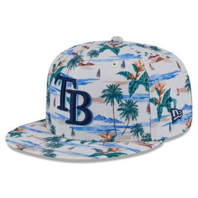 MLB タンパベイ・レイズ キャップ 【海外版】2025 スプリングトレーニング 9FIFTY Snapback ニューエラ/New Era Miami pattern