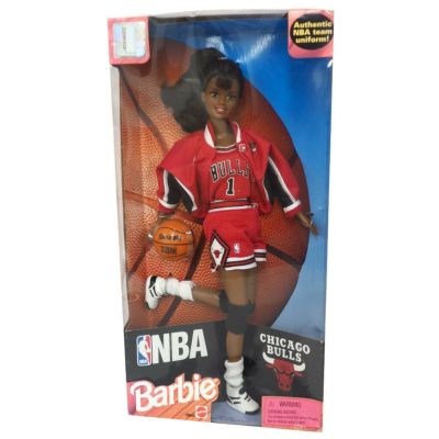 NBA ブルズ バービードール/人形 1998 African American レアアイテム