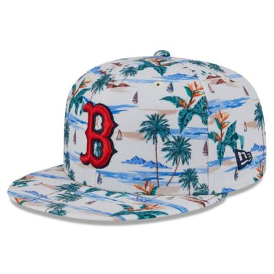 MLB レッドソックス キャップ 【海外版】2025 スプリングトレーニング 9FIFTY Snapback ニューエラ/New Era Miami pattern