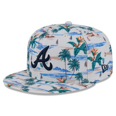 MLB ブレーブス キャップ 【海外版】2025 スプリングトレーニング 9FIFTY Snapback ニューエラ/New Era Miami pattern