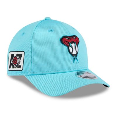 MLB ダイヤモンドバックス キャップ 【海外版】2025 スプリングトレーニング 9FORTY Adj M-CROWN ニューエラ/New Era ティール