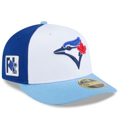 MLB ブルージェイズ キャップ 【海外版】2025 スプリングトレーニング 59FIFTY ロープロファイル ニューエラ/New Era ホワイト