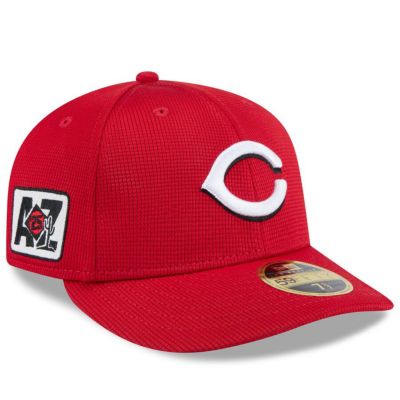 MLB シンシナティ・レッズ キャップ 【海外版】2025 スプリングトレーニング 59FIFTY ロープロファイル ニューエラ/New Era レッド
