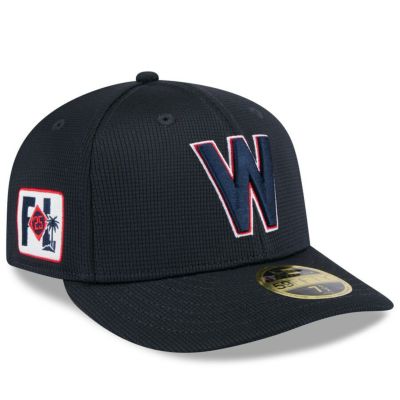 MLB ナショナルズ キャップ 【海外版】2025 スプリングトレーニング 59FIFTY ロープロファイル ニューエラ/New Era ネイビー