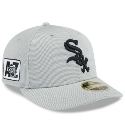 MLB ホワイトソックス キャップ 【海外版】2025 スプリングトレーニング 59FIFTY ロープロファイル ニューエラ/New Era グレー