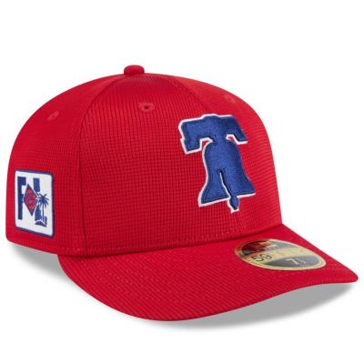 MLB フィリーズ キャップ 【海外版】2025 スプリングトレーニング 59FIFTY ロープロファイル ニューエラ/New Era レッド