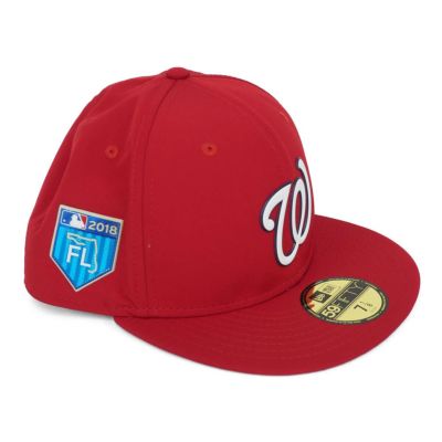 ナショナルズ キャップ ニューエラ NEW ERA  MLB 2018 スプリング トレーニング 59FIFTY フィット ゲーム【nejp】