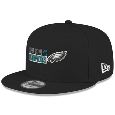 NFL イーグルス キャップ 第59回スーパーボウル 優勝記念 9FIFTY Snapback Hat ニューエラ/New Era ブラック