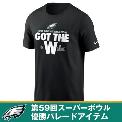 NFL イーグルス Tシャツ 第59回スーパーボウル 優勝記念 パレード T-Shirt ナイキ/Nike ブラック