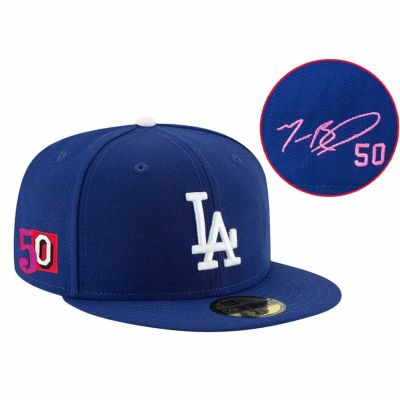 MLB ムーキー・ベッツ ドジャース キャップ 【海外買付】2024 プレイヤーズウィークエンド 59FIFTY サイン刺繍 ニューエラ/New Era