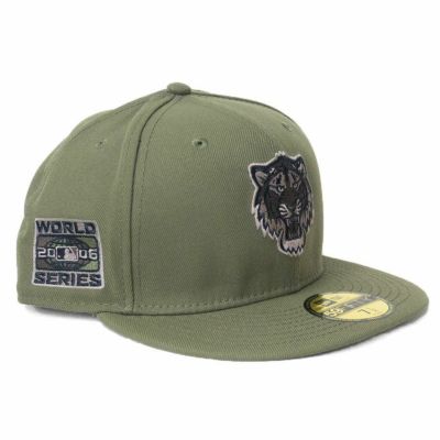 MLB タイガース キャップ 【海外買付】ワールドシリーズ 2006周年 パッチ 59FIFTY Cap ニューエラ/New Era カモ