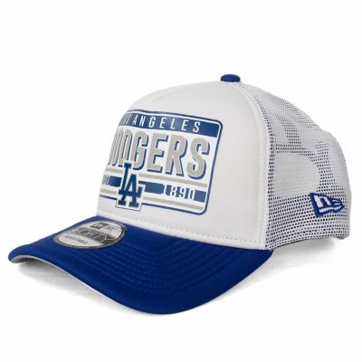 MLB ドジャース キャップ 【現地買付】Dodgers EST.1890 Plate Adjustable Hat ニューエラ/New Era ホワイト ロイアル