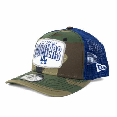 MLB ドジャース キャップ 【現地買付】トラッカーメッシュ Adjustable Hat ニューエラ/New Era カモ ロイヤル