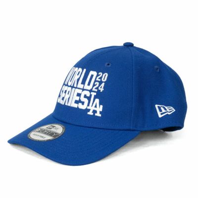 MLB ドジャース キャップ 【海外版】ワールドシリーズ2024 進出記念 Wordmark 9FORTY Adj Hat ニューエラ/New Era ロイヤル