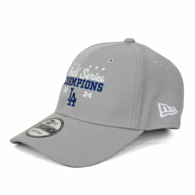 MLB ドジャース キャップ 【海外版】ワールドシリーズ2024 優勝記念 Starry 9FORTY Adjustable Hat ニューエラ/New Era グレー