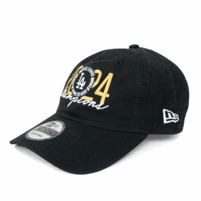 MLB ドジャース キャップ 【海外版】ワールドシリーズ2024 優勝記念 ロッカールーム 9TWENTY Adj Hat ニューエラ/New Era ブラック